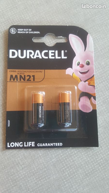 2 Piles Duracell MN21 neuves (image 1)