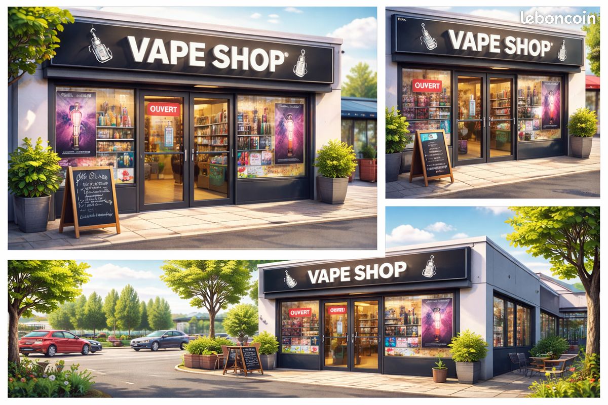 Opportunité – Fonds de commerce Vape (Occitanie / Sud-Ouest)