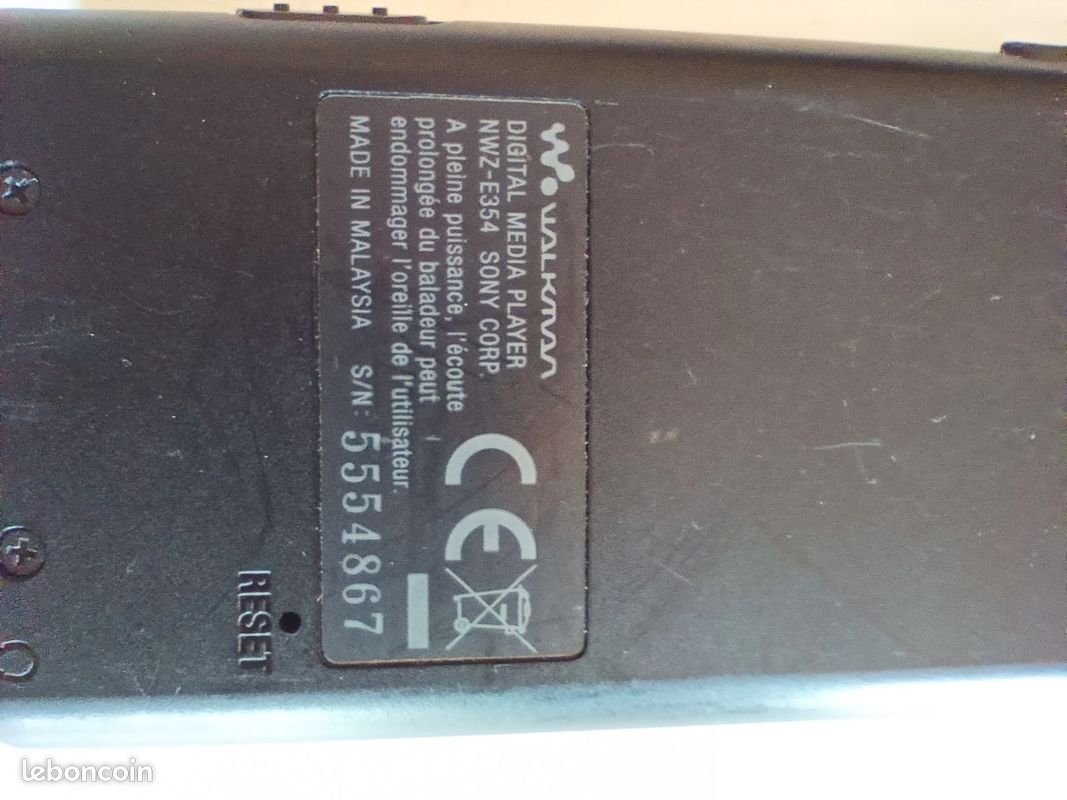 Baladeur SONY MP3 (image 3)