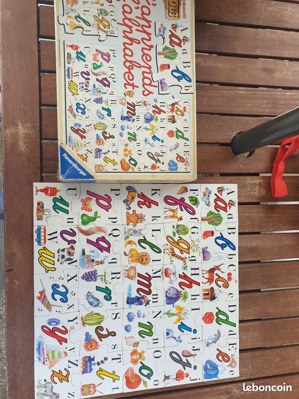 Puzzle vintage l'alphabet (image 1)