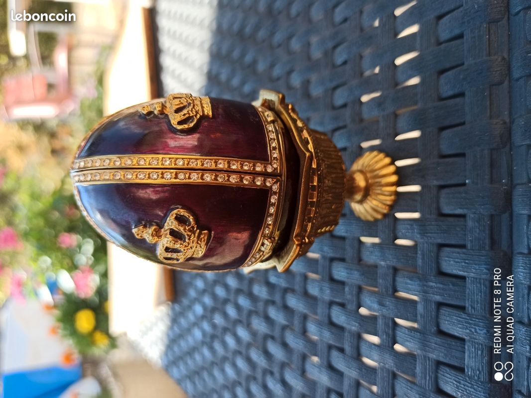 Oeuf reproduction Fabergé (image 1)
