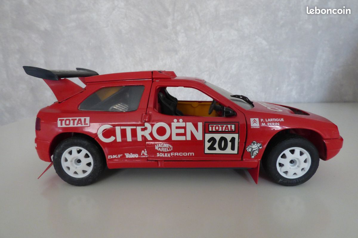 Majorette 1:18 - Voiture miniature - Citroën ZX Rallye