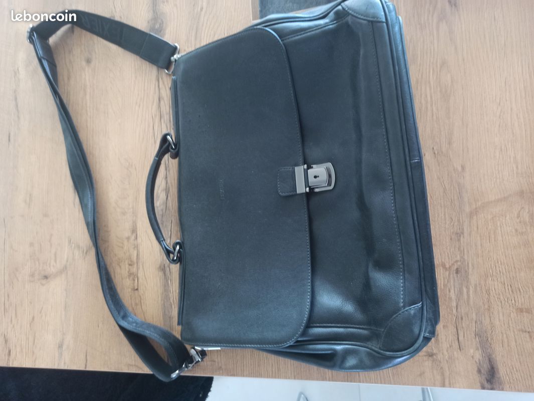 Cartable cuir Texier (image 1)