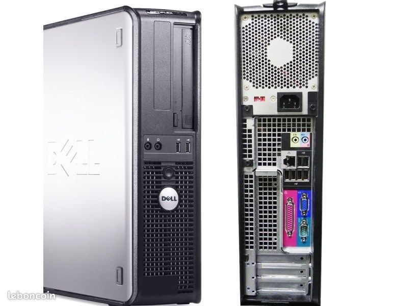PC Dell Optiplex 380 Core 2 Duo 3,2 GHz / SSD 240 Go / 4 Go (image 2)