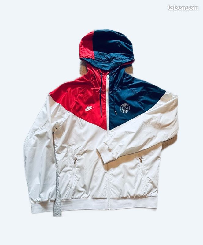 Windrunner Coupe Vent PSG Blanc 2019/2020 Vêtements