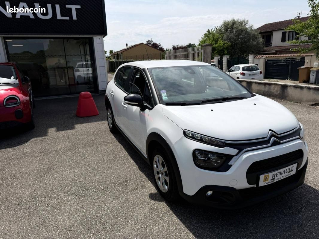 Citroën C3 Société (2 places) 82 CH FEEL NAV TVA récupérable (image 1)