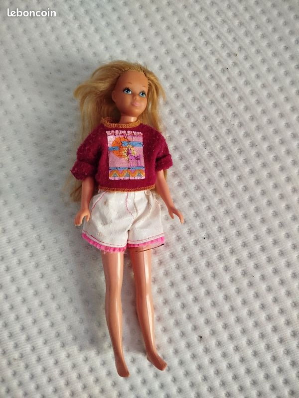 Poupée Barbie Skipper 1967 Spain - Occasion Avec Cheville Gauche Endommagée - Vintage