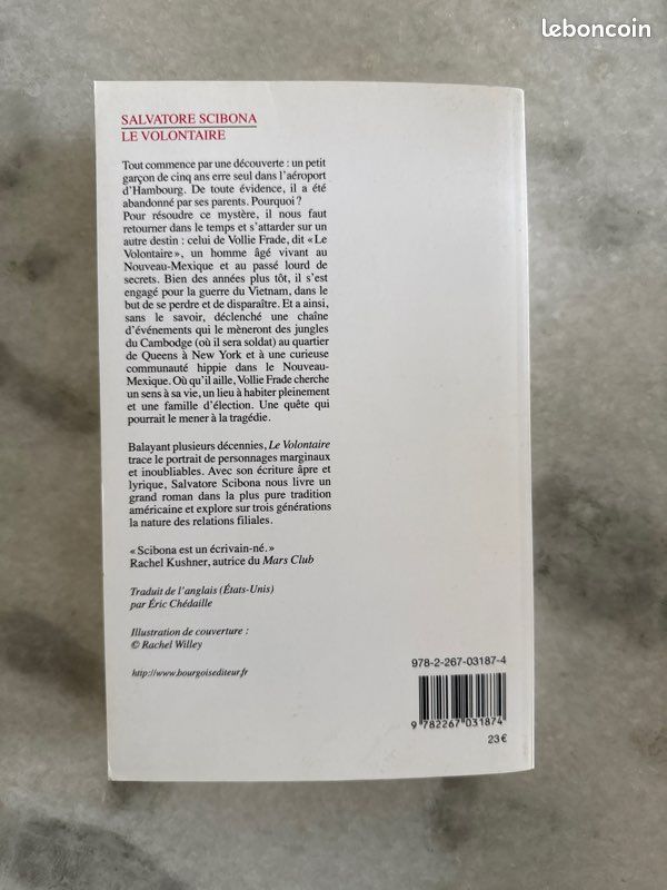 Livre Salvatore scibona - le volontaire (image 2)