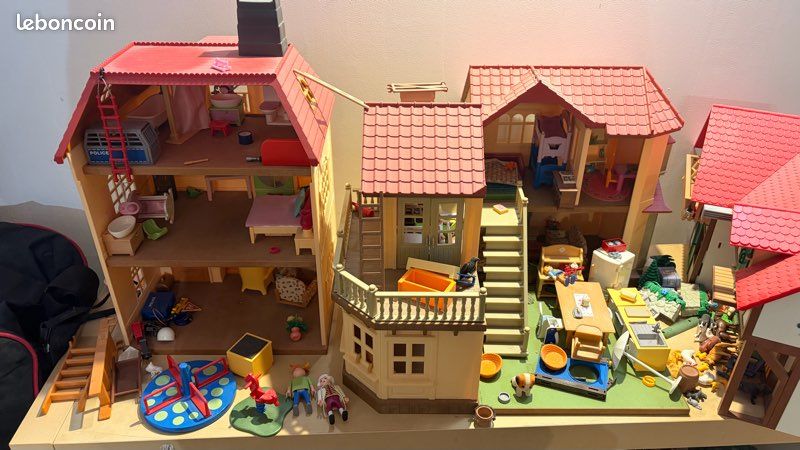 Grand Centre équestre Playmobil – Lot De Pièces – Réf 2 (lot Indissociable) – Animaux Et Accessoires