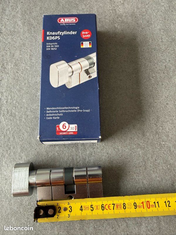 Cylindre haute sécurité XP20S 30 x 30 mm ABUS