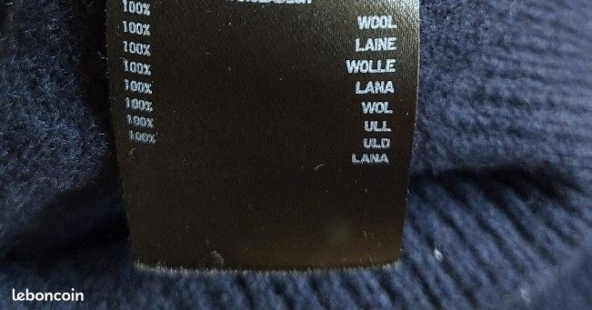 Pull bleu Uniqlo - Taille XS - 100% Cachemire - Vêtements