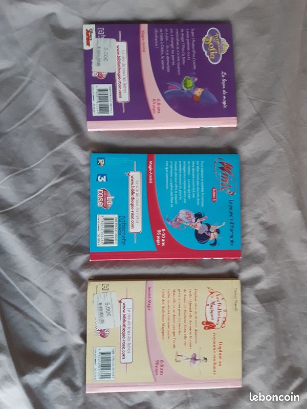 Lot de 3 livres Bibliothèque Rose (image 2)