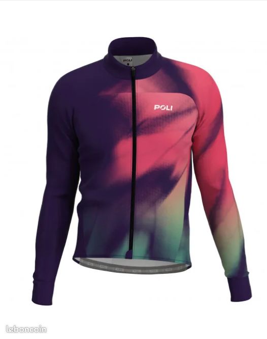 Veste mi-saison rose pour cycliste Équipements vélos