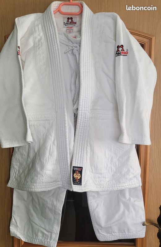 Pantalon De Kimono Danrho Jiu Jitsu - Taille 160 - Noir - Neuf