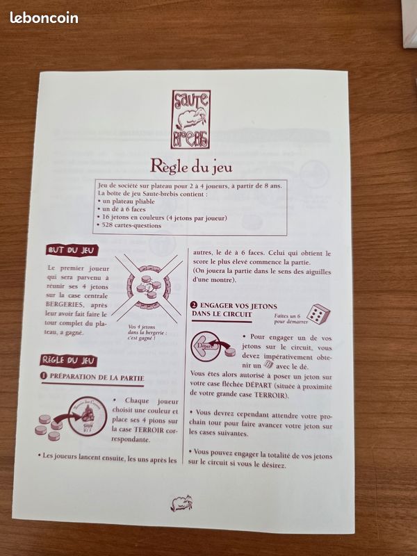 Jeu de société SAUTE BREBIS (image 3)