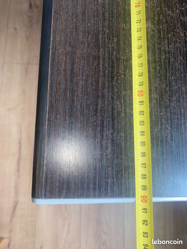 Bureau IKEA bois et métal (image 4)