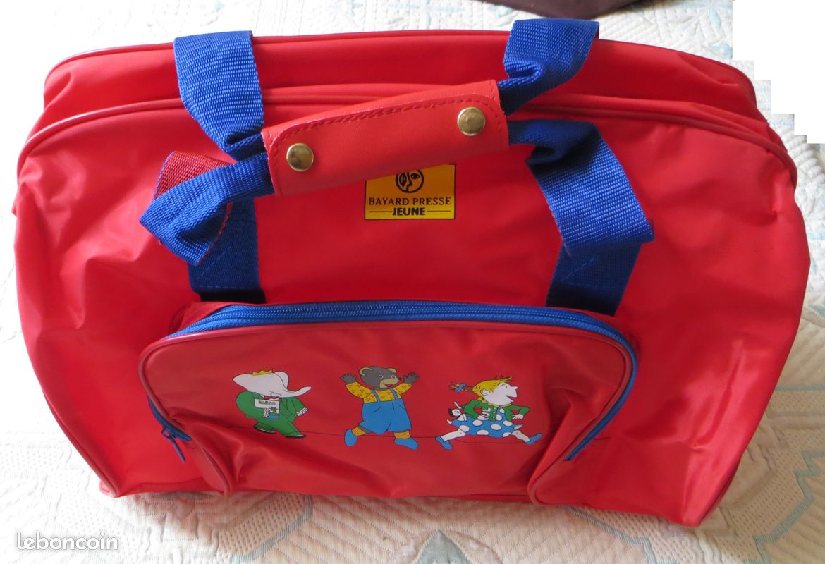 Sac Bayard Jeunesse Rouge pour enfants (image 2)