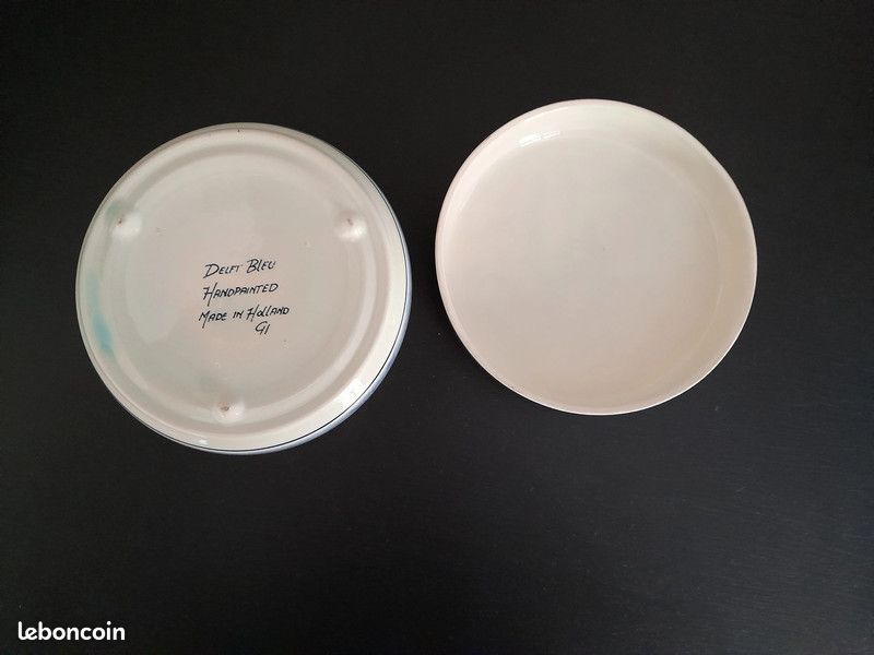 Jolie boite ancienne Delft bleue Made in Holland (image 6)
