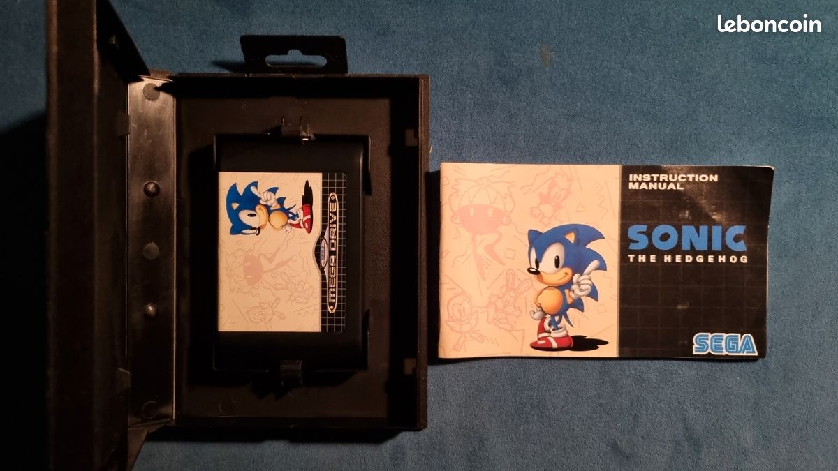 SONIC 2 - Jeu original Sega Megadrive - occasion - complet - Jeux vidéo