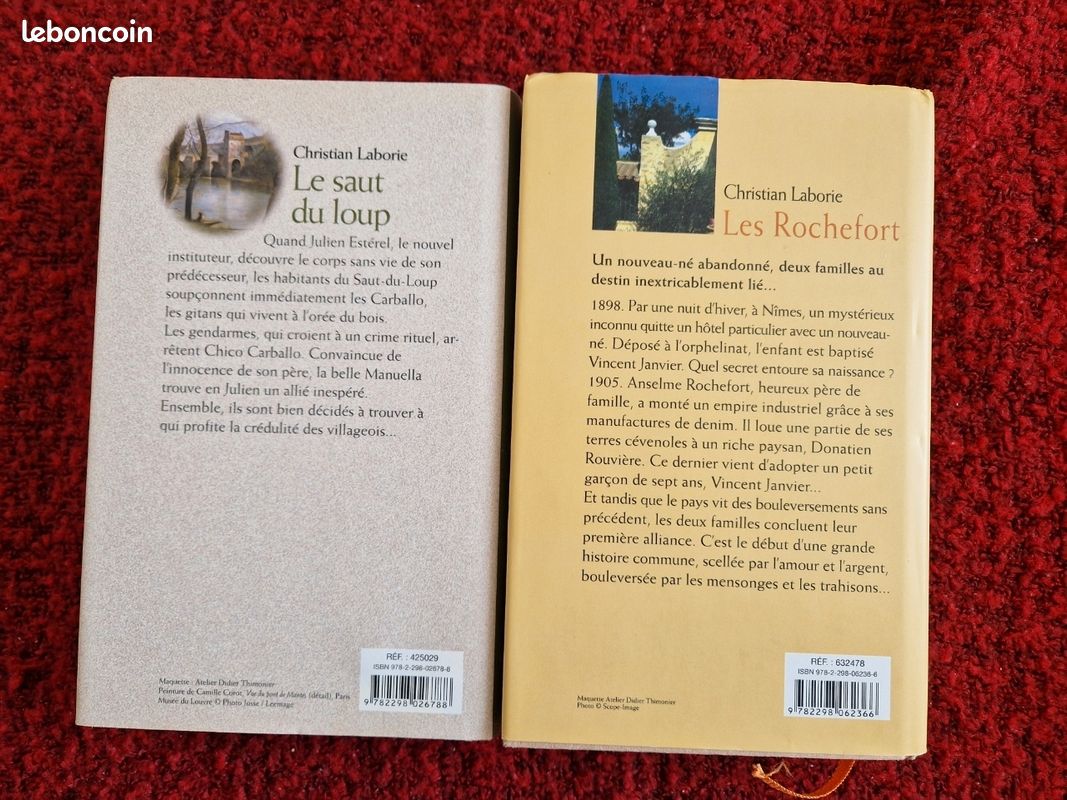 Lot 2 livres Christian Laborie (image 2)