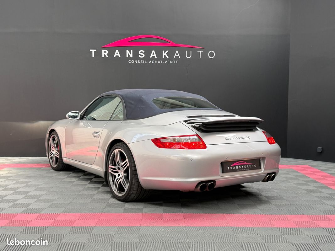 PORSCHE 911 CARRERA CABRIOLET 997 S Cabriolet 3.8i Entretien Centre Porsche Tours 02/26 (image 3)