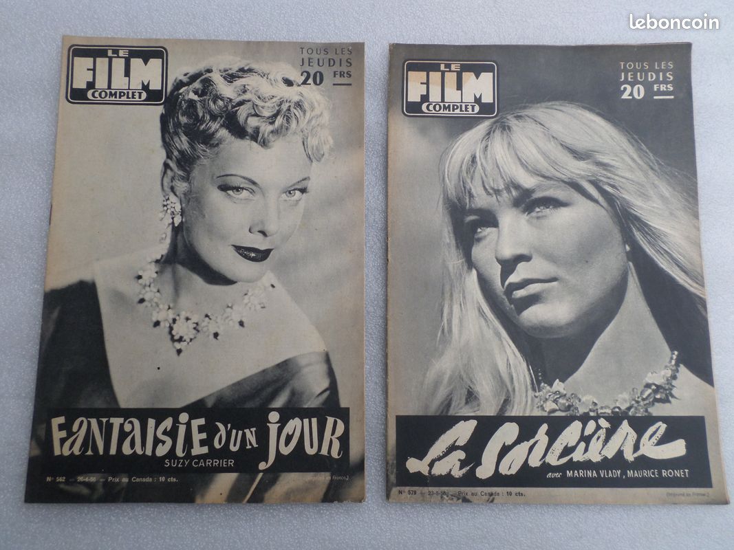 Cinéma : lot revues anciennes "Le Fim complet" (image 14)