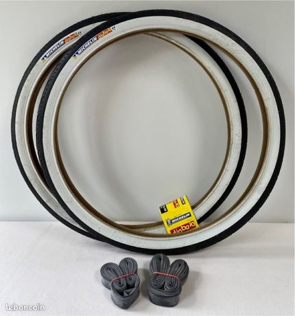 Lot De 2 Pneus VTT 24 Pouces Michelin Diabolo 24x1.75 (44-507) - Occasion Comme Neufs