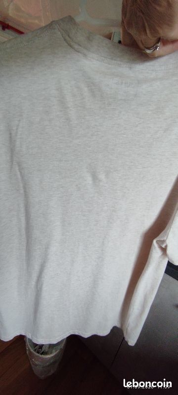 T-shirt beige JULES taille L (image 5)