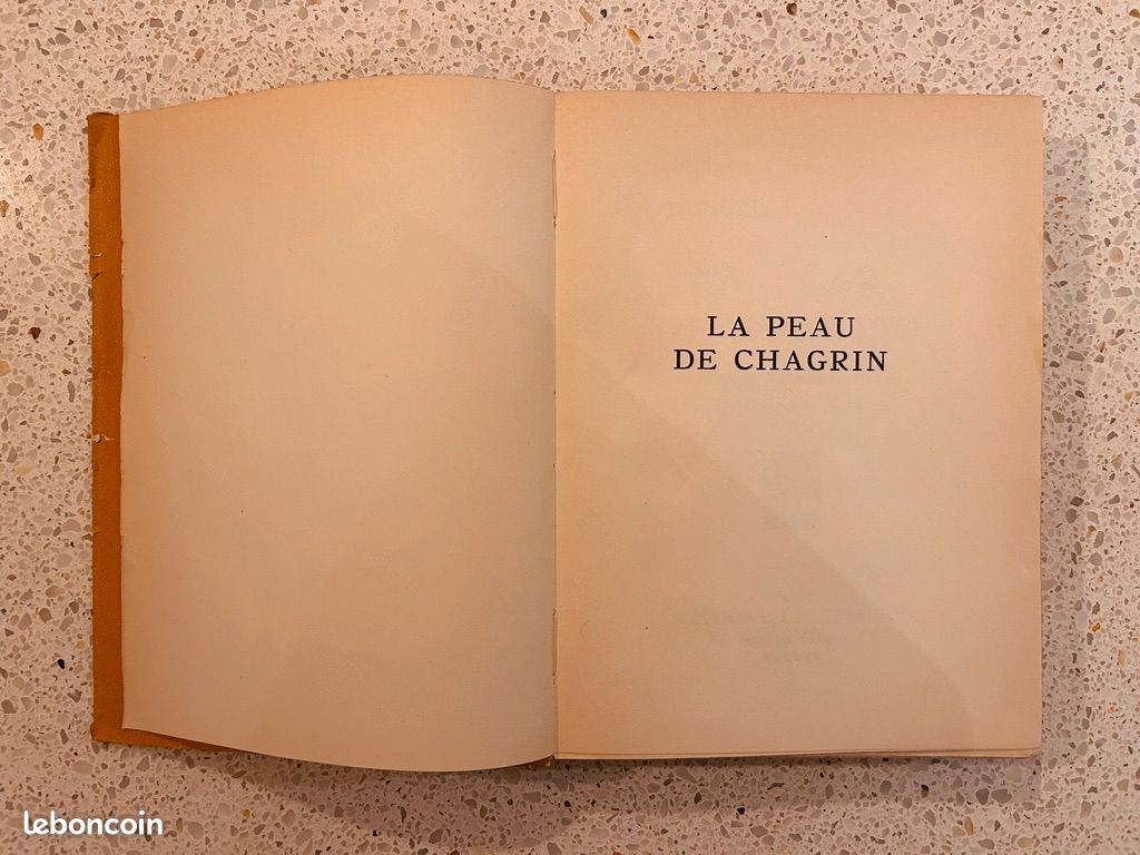 Livre Balzac Peau de Chagrin édition Trianon (1930), illustrée par Émilien Dufour (image 5)