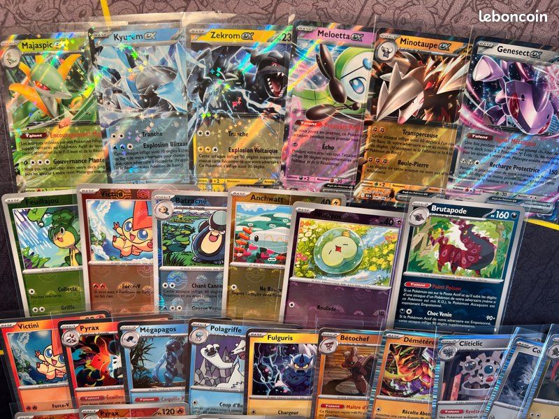 Gros lot de cartes Pokémon 10,5 foudre noire (image 4)