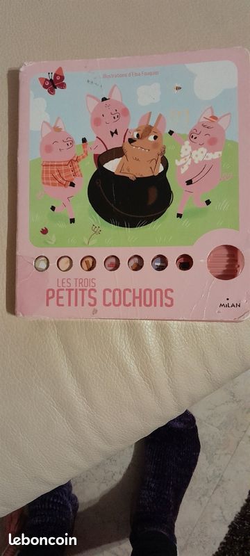 Les 3 petits cochons - livre (image 1)