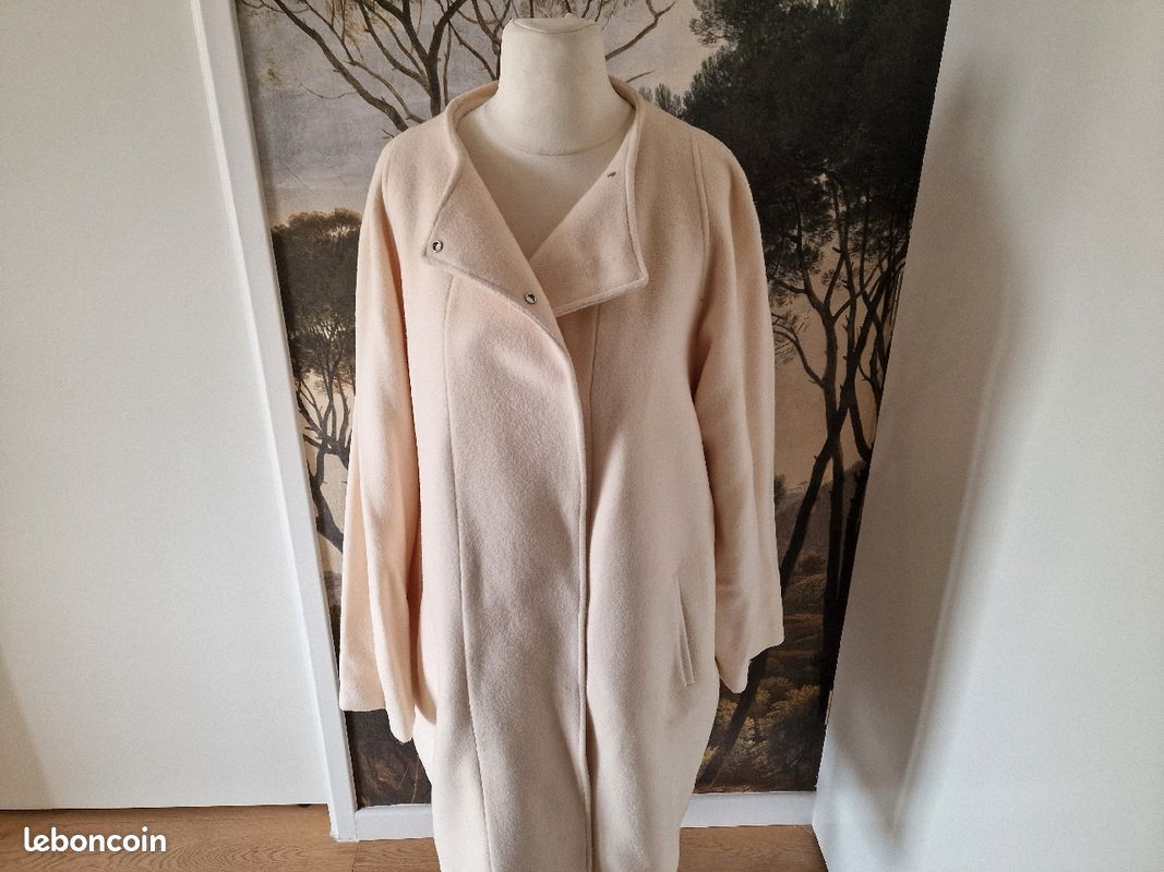 Manteau Gérard Darel laine et angora 46 (image 7)