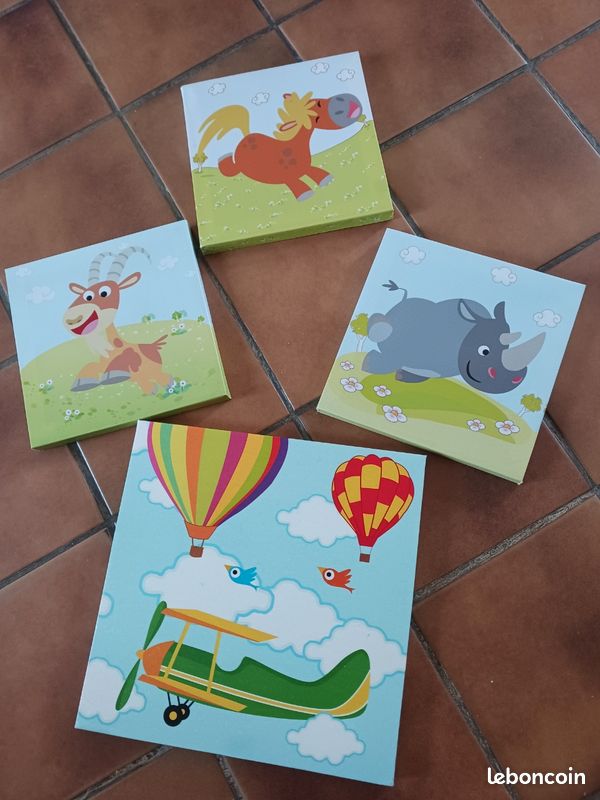 Cadre Photo 20 X 25Cm, Lot De 4 Cadre Photo Mural Design En Pvc, Cadres
