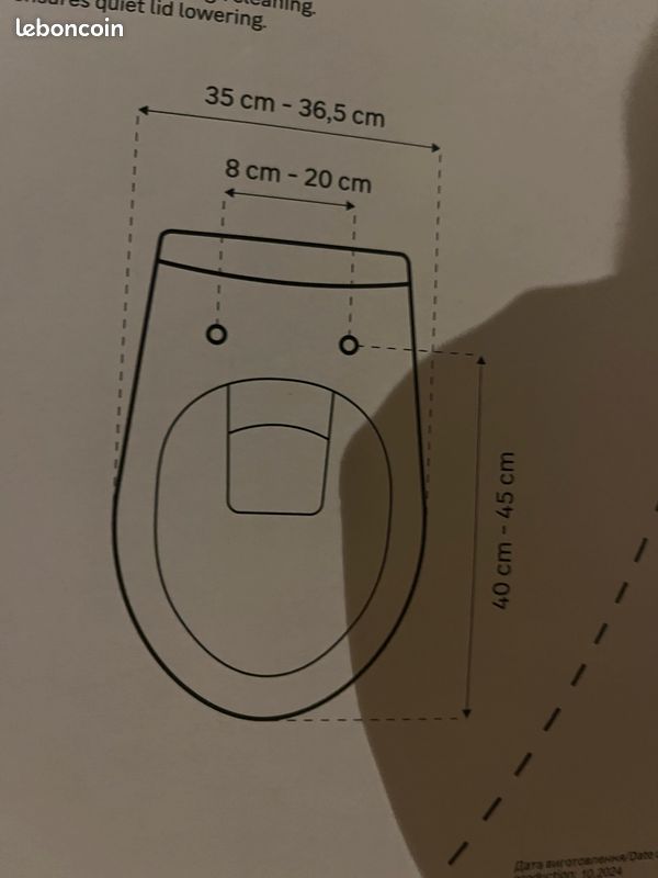 Abattant wc lunette wc frein de chute (image 6)