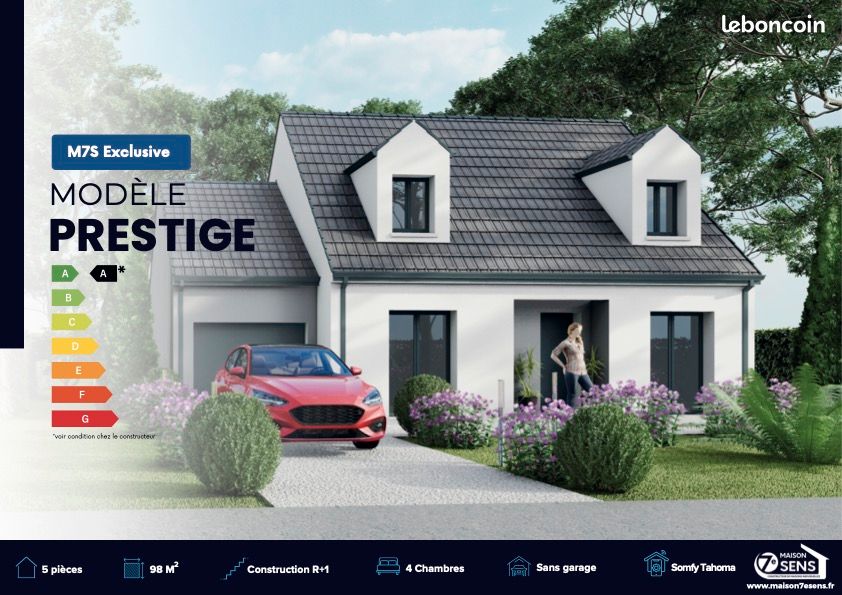 Maison 5 pièces 97 m² · à Lumigny-Nesles-Ormeaux · 97 m² · 294 361 €