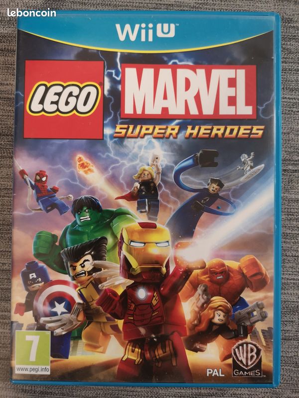 WII U : Lego Marvel Super Heroes (image 1)
