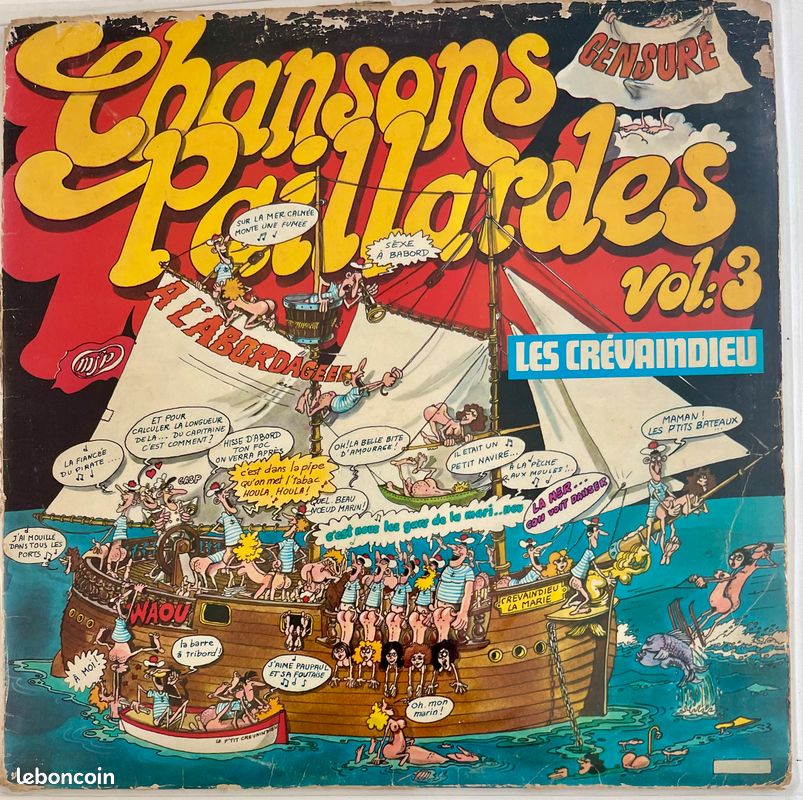 Vinyle2 Chansons paillardes (image 1)