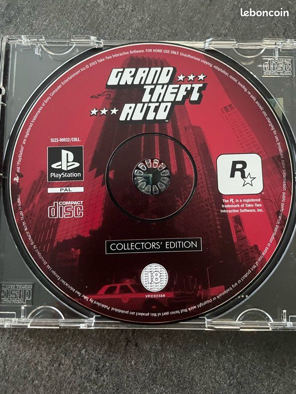 Grand Theft Auto London - GTA PS1 Sony Playstation - Version PAL