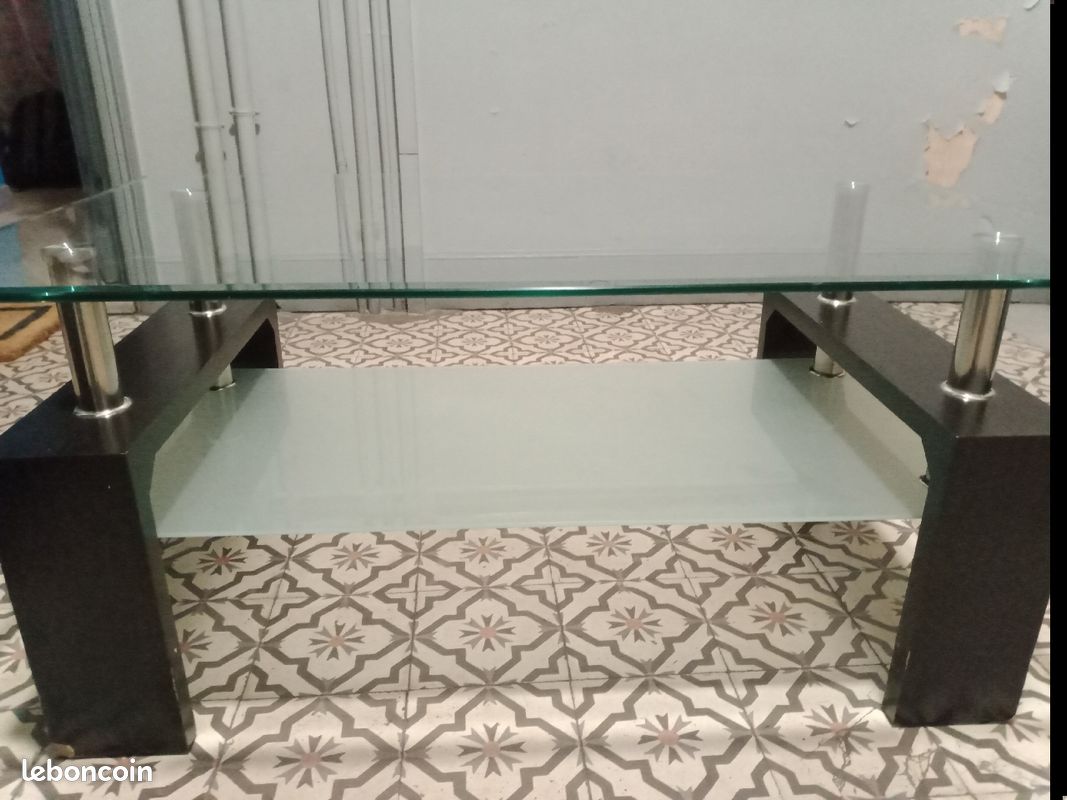 Superbe table basse design bradée (image 1)