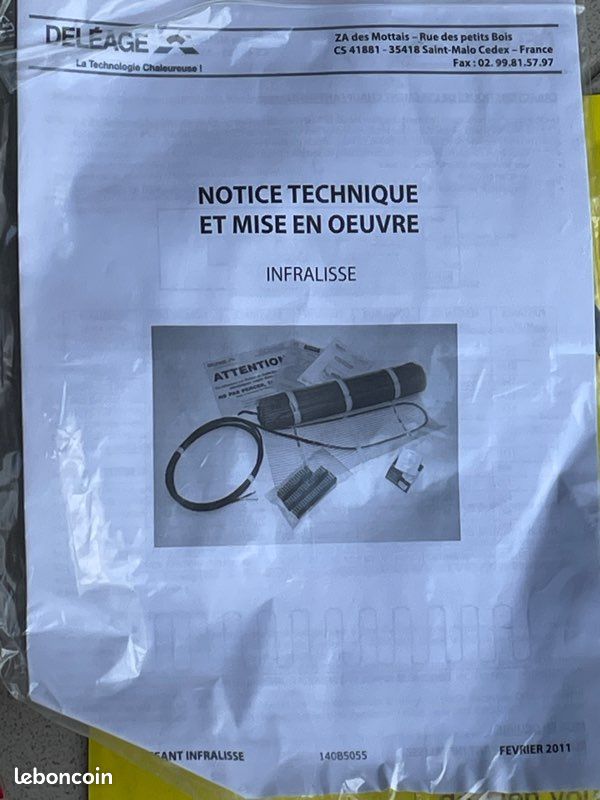 Trame son chauffant (neuf) (image 2)