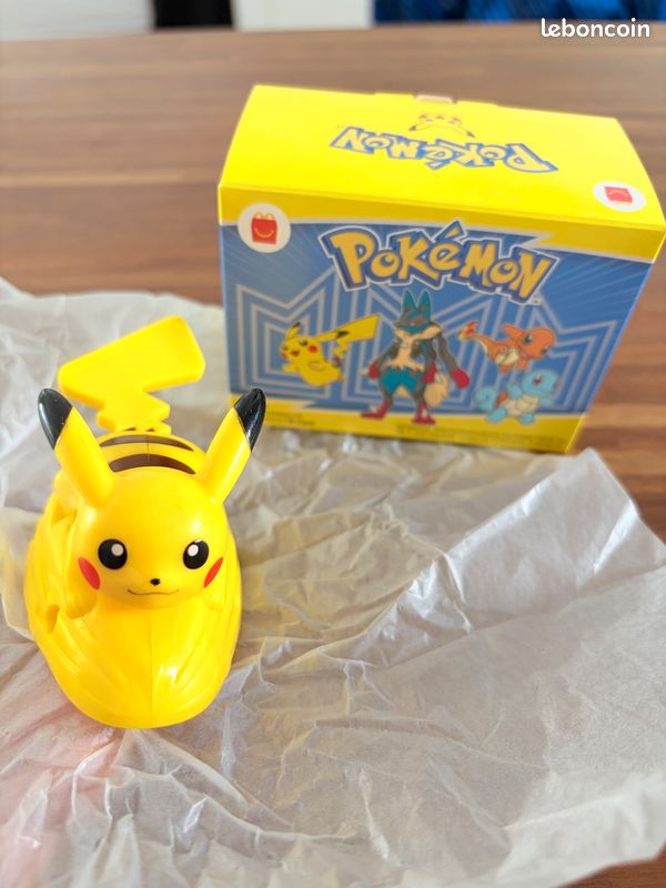 Lot 4 figurines Pokémon McDonald's Japon - Happy Set 2025 - Complet (image 2)