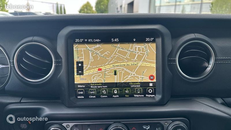Jeep Wrangler Unlimited 2.0 T 380ch 4xe Overland Command-Trac MY23 (image 25)