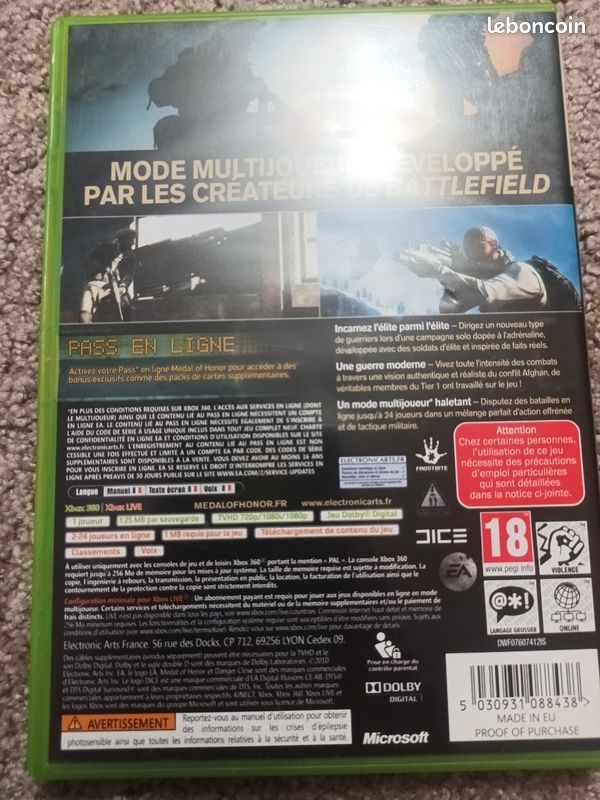Medal of Honor Xbox 360 (image 3)