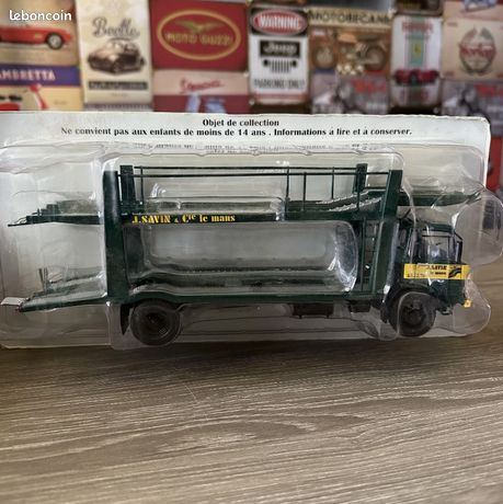 BER28 CAMIONS 1/43 Hachettes IXO BERLIET GPRK10 Fourgon Frigorifique Chéreau 196 EUR 19,90 - Foto 11