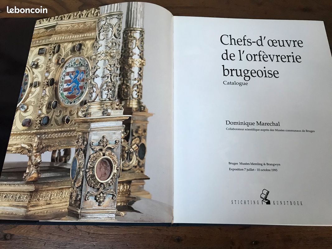 Livre D ART ORFEVRERIE BRUGES (image 2)