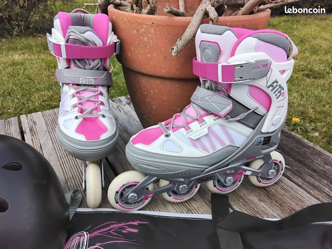 Rollers oxelo ajustable 37 38 39 40 comme neuve : Achat occasion | Rollers et skates Oxelo 37 Très bon état