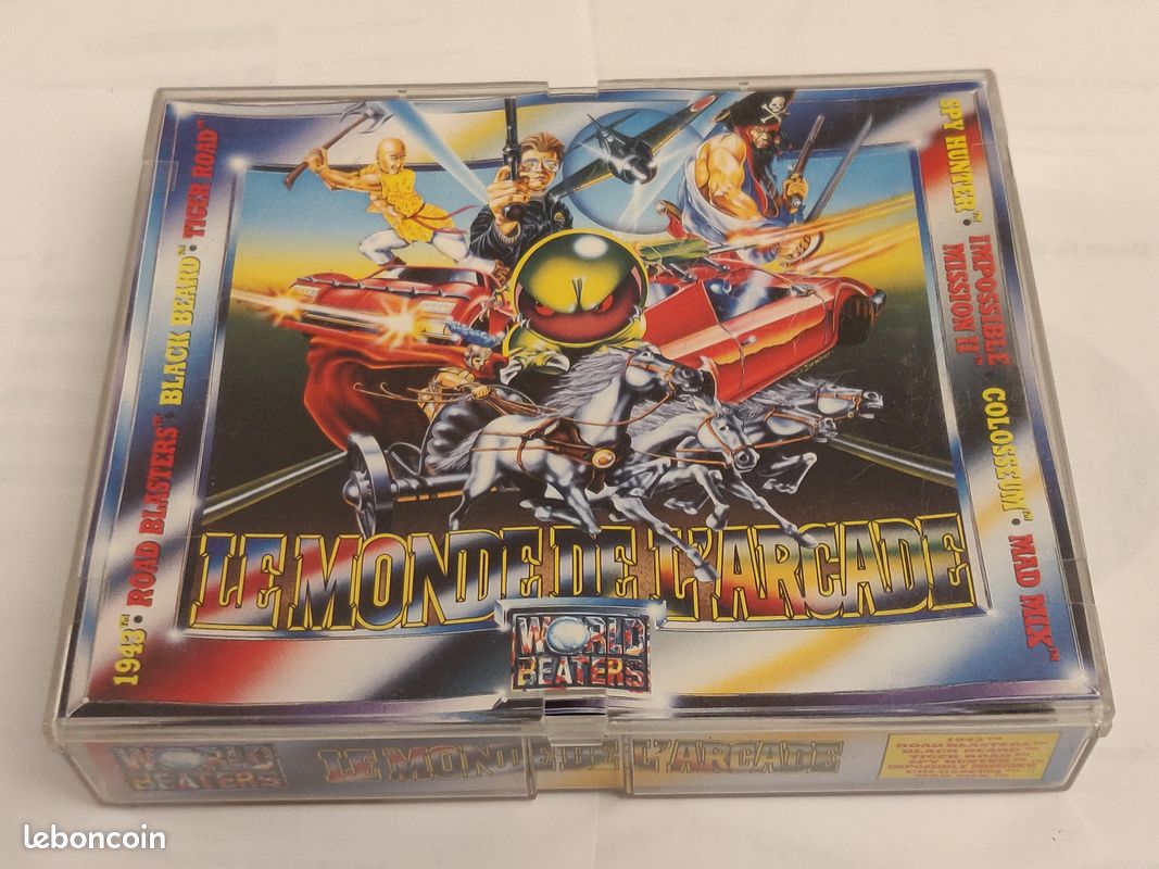Le monde de l'arcade (compilation Amstrad CPC) (image 1)