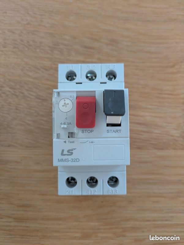 Disjoncteur moteur magnéto thermique ls mms-32d (image 1)