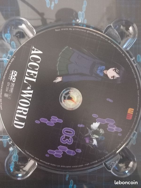 Accel World DVD Anime/Manga édition Gold (image 2)