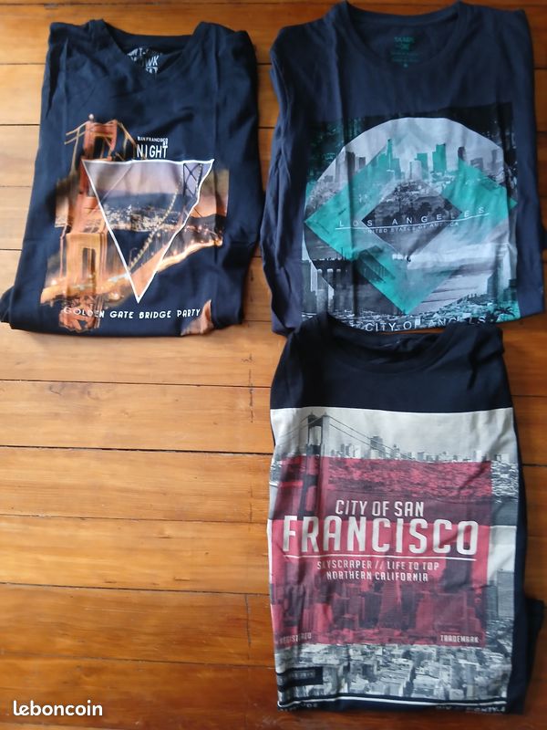 T shirts San Francisco Los Angeles (image 2)